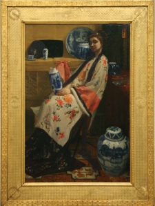 Purple and Rose: The Lange Leizen of the Six Marks By James Abbott McNeill Whistler From Philadelphia Museum of Art