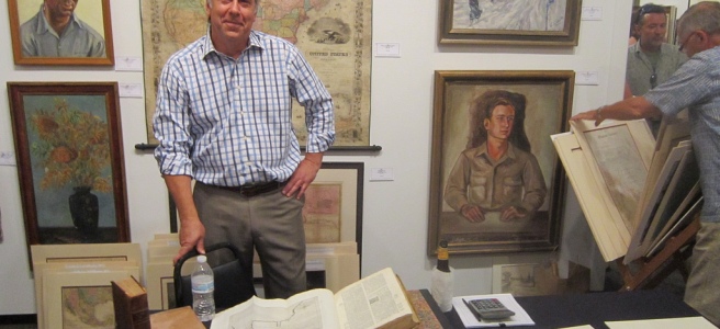 Royd Riddell of Riddell Rare Maps & Fine Prints.