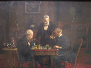 Eakins Chess Players Met American Wing