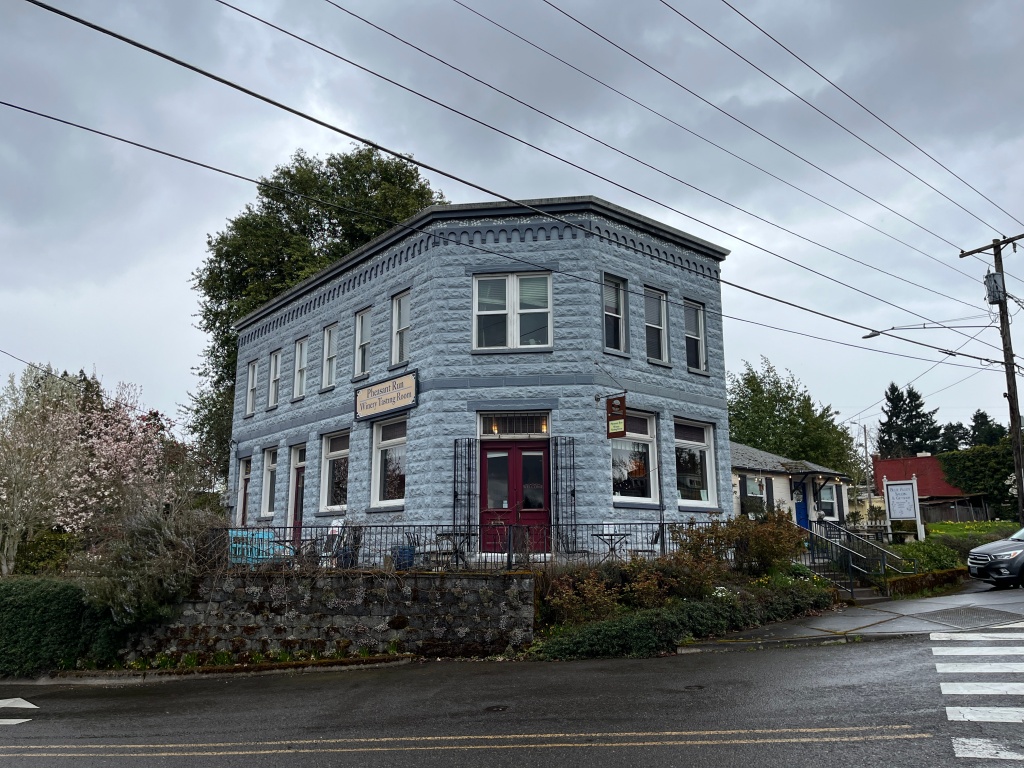 Wine Tasting in an old bank building.