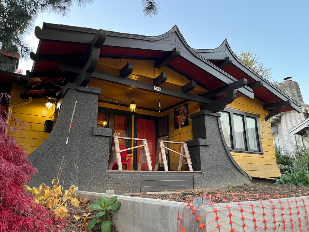Japanese-inspired craftsman home design in Portland, Oregon