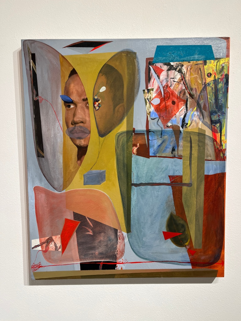 Qiheng Liu painting A Serious Joke