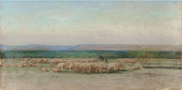 Frank Reaugh, Sheepherder's Camp, Courtesy Heritage Auctions