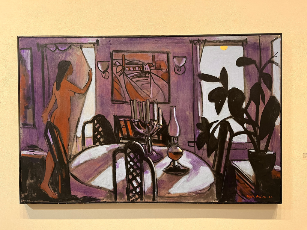 moonlit interior painting