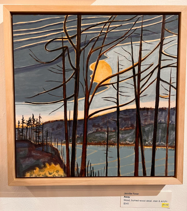 Jennifer Foran's painting titled Away